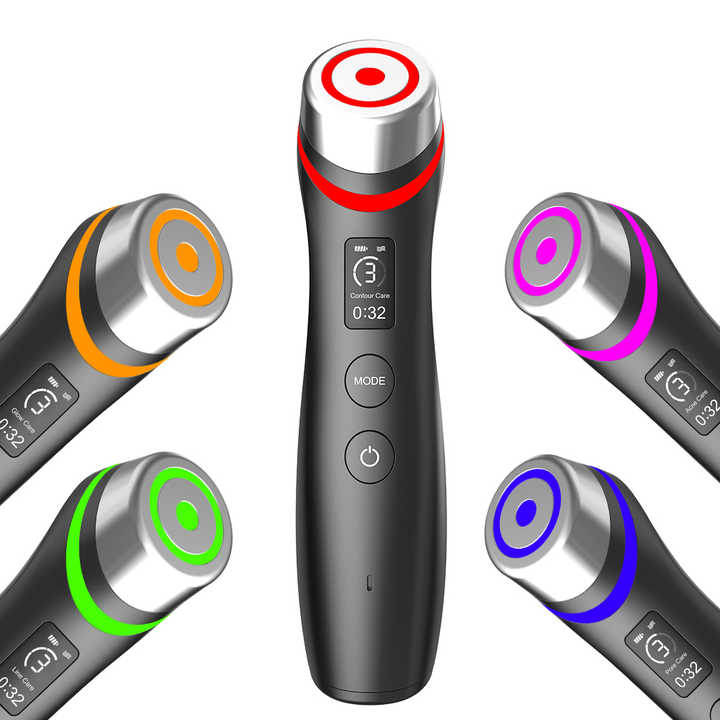 Bareliss AgeErase Pro: 6-in-1 Skincare Wand, Red Light Therapy, EMS, Rejuvenation & Massage